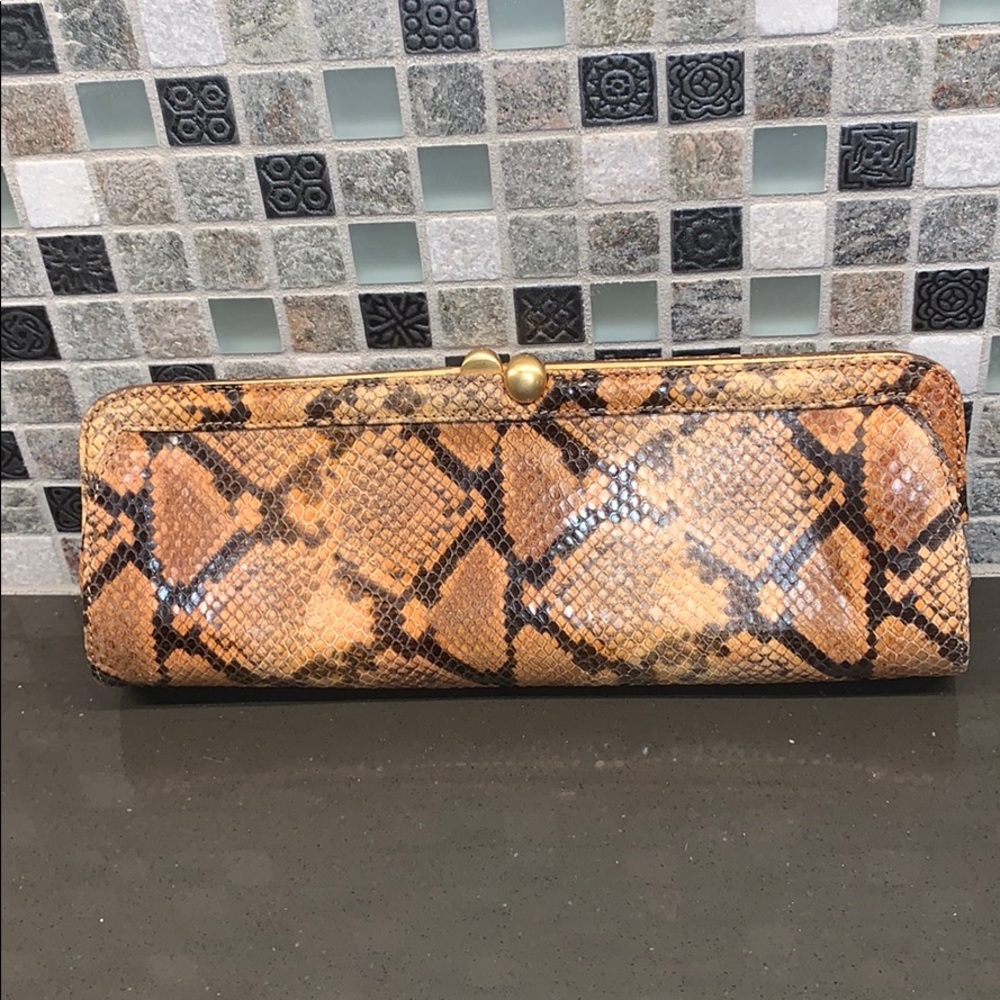 Brahmin Lucia Island Python Clutch